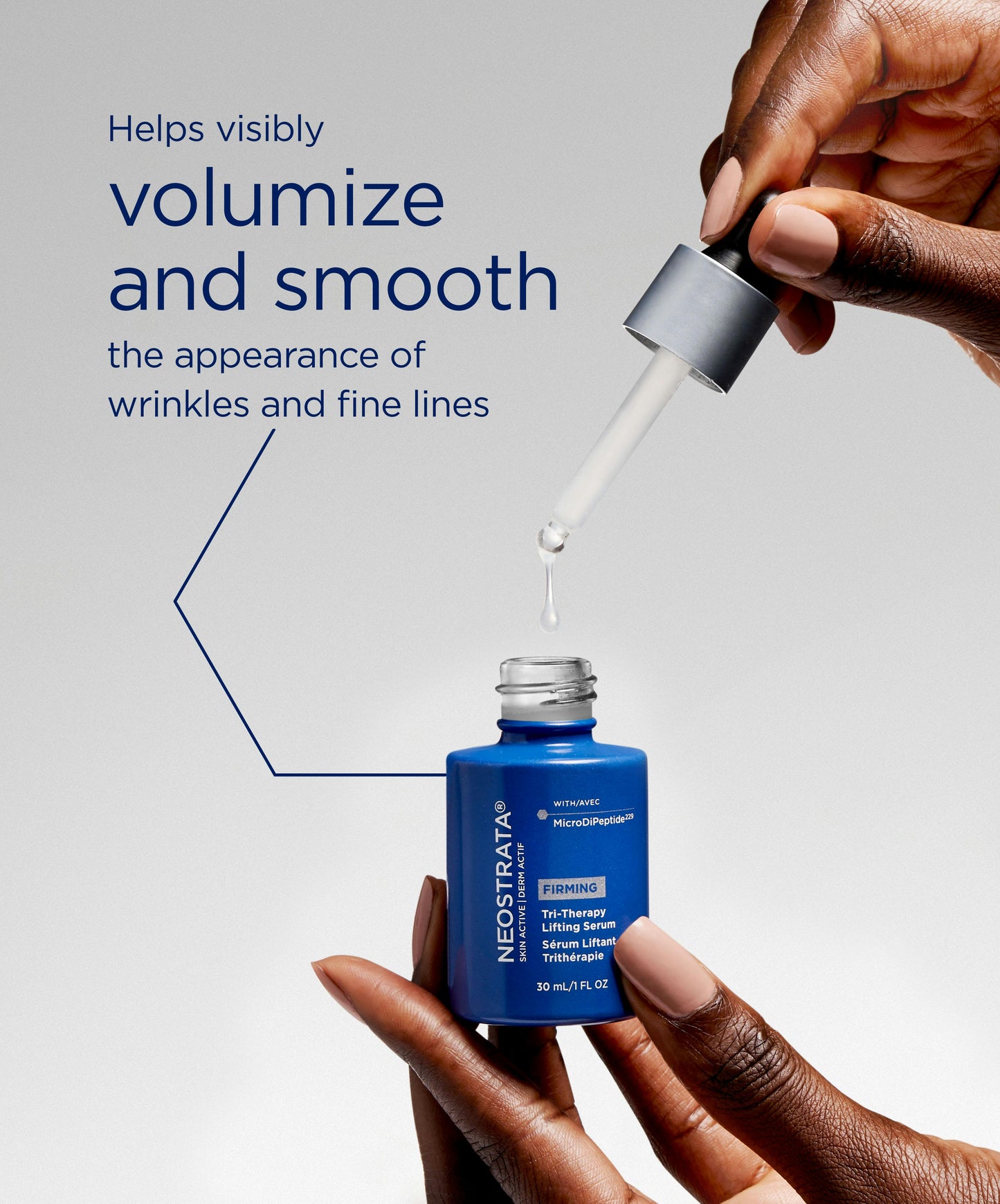 NOUVEAU ! Sérum Lifting Tri-Thérapie avec MicroDiPeptide229®